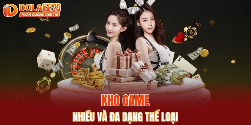 Kho game nhiều và đa dạng thể loại
